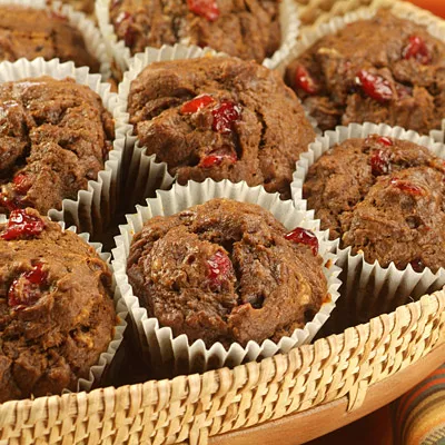Cranberry Pumpkin Muffins