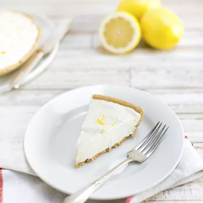 No-Bake Lemon Cloud Pie