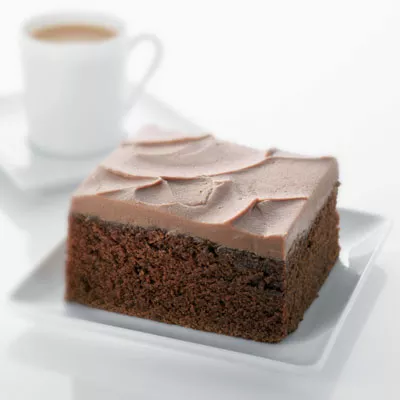 Classic Chocolate Cake with Creamy Chocolate Frosting