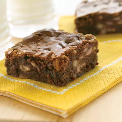Milk Chocolate Banana Brownies