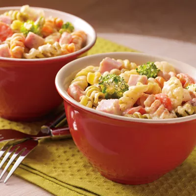 Best-over Ham & Pesto Pasta