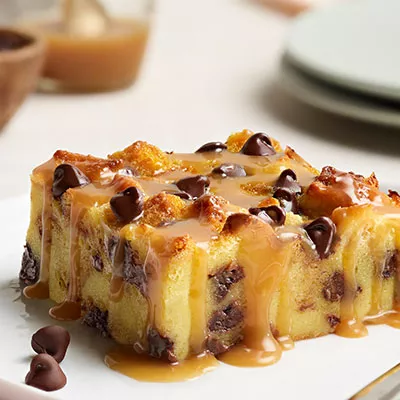Chocolate Chip Bread Pudding