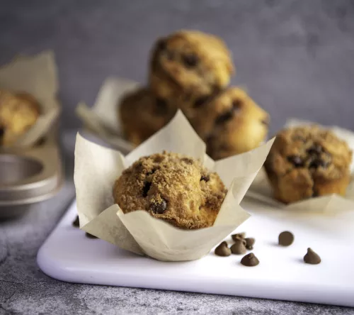 Chocolate Coffee Cake Muffins