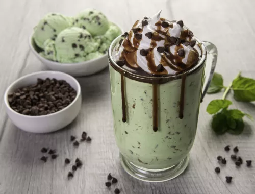 Mint Chip Milk Shake