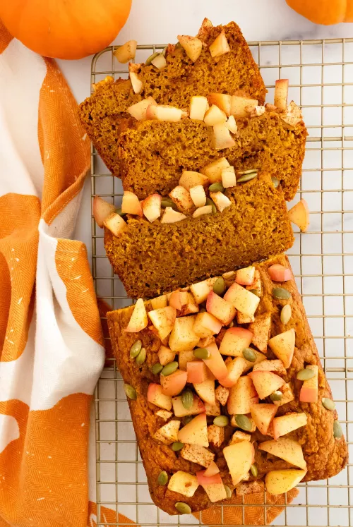 Cinnamon Apple Pumpkin Bread
