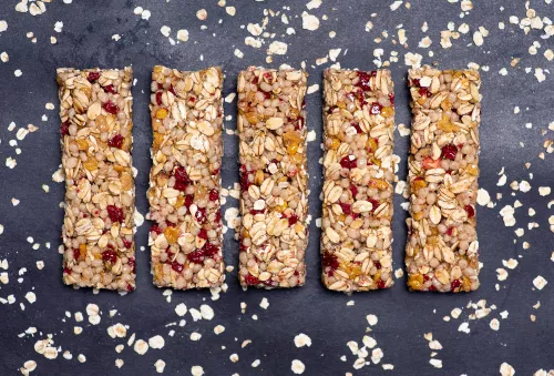 No Bake Peanut Butter Trail Bars