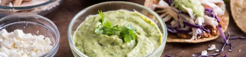 Avocado Cream Sauce