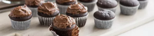 Mini Chocolate Cupcakes