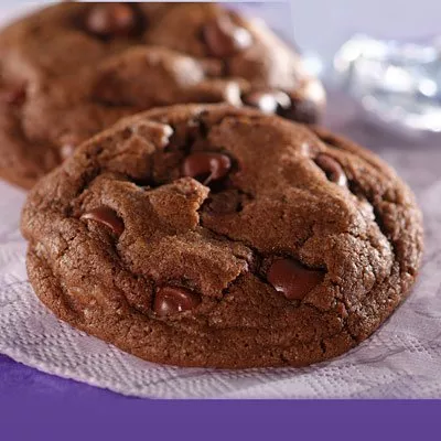 Ensoñadoras Galletas de Chocolate Doble