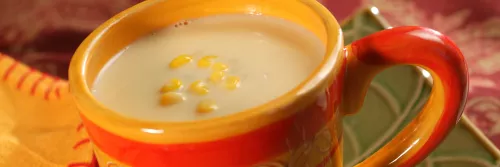 Corn Atole Beverage Long Right