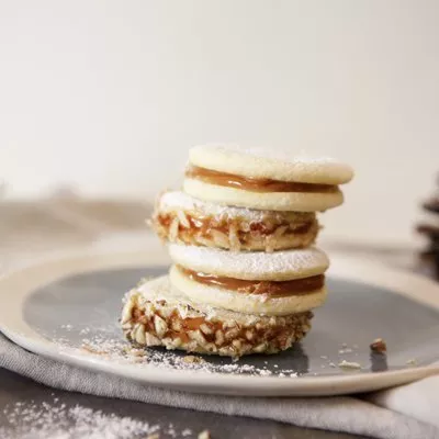 South American Sandwich Cookies (Alfajores)