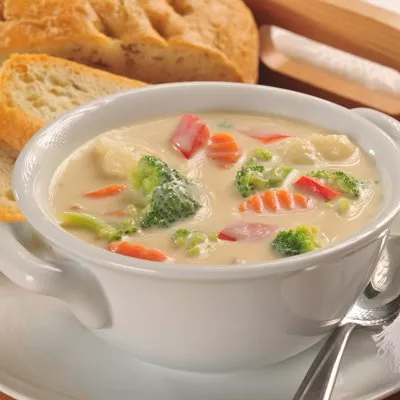 Cream of Mixed Vegetable Soup