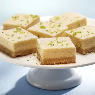 Barritas Citricas de Cheesecake