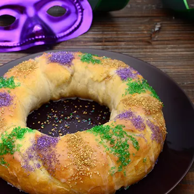 Mardi Gras Three Kings Cakes