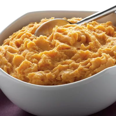 Mashed Potatoes + Pumpkin