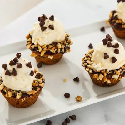 Ice Cream Cookie Cup Delights