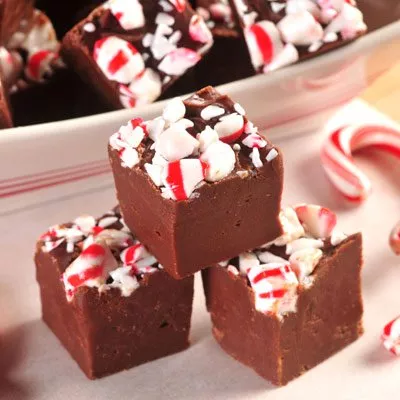 Easy Peppermint Fudge