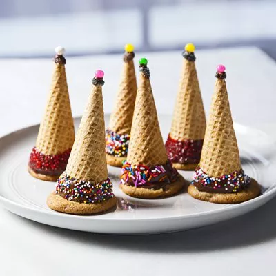 Cookie Cone Party Hats