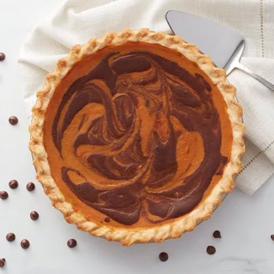 Pumpkin Chocolate Pie