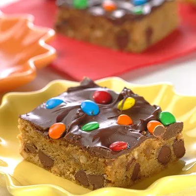Peanut Butter Chocolate Confetti Squares