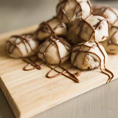 Chocolate Chip Holiday Tea Cakes