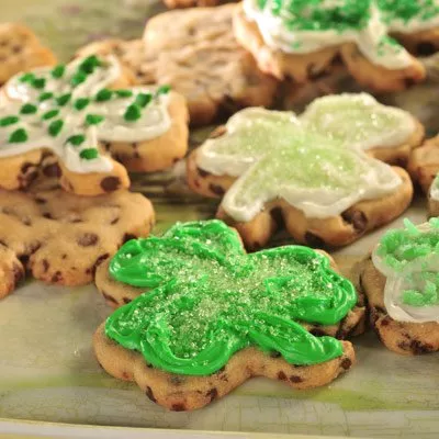 Chocolate Chip Shamrocks
