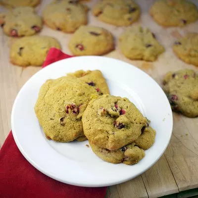 Pumpkin Cranberry Cookies