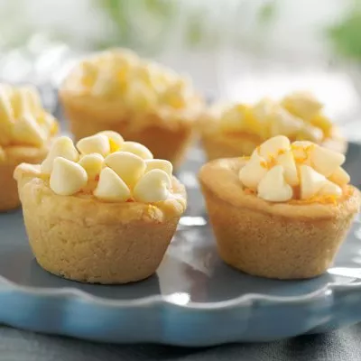 Bite-Sized Orange Cookie Cups