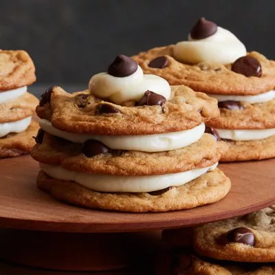 Dark Chocolate Cookie Cakes