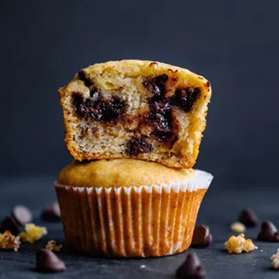 Banana Chocolate Chip Muffins