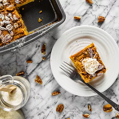 Pumpkin Pecan Pie Squares