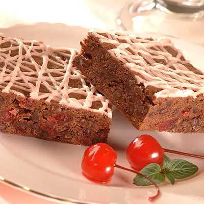 Cherry Chip and Malted Brownies