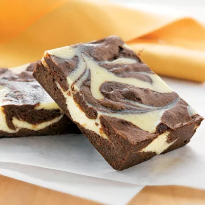 Cream Cheese Marbled Chocolate Brownies