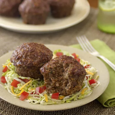 Mexican Meatloaf Muffins