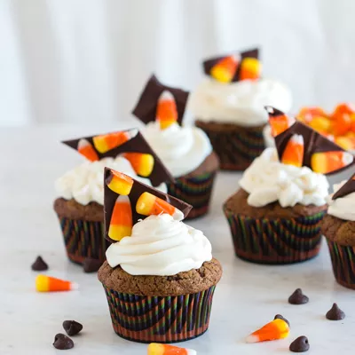 Frightfully Delicious Chocolate Cupcakes