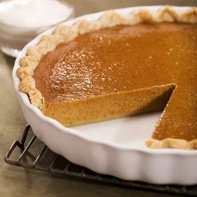 Pumpkin Bourbon Pie