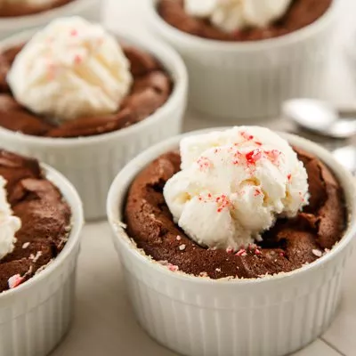 Make-Ahead Chocolate Soufflés