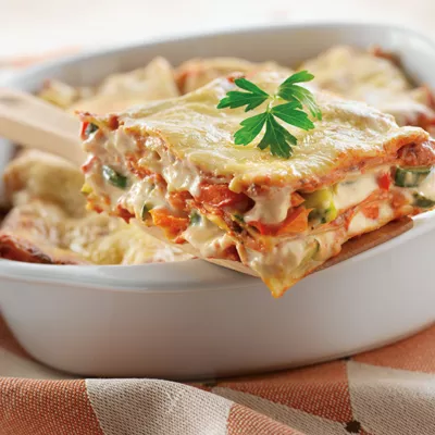Creamy Vegetable Lasagna