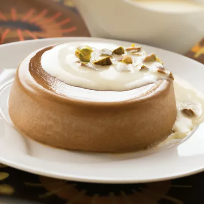 Cazuela de Tostada Francesa de Durazno y Almendras