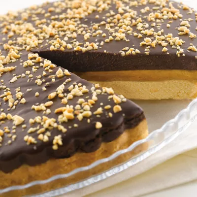 Cazuela de Tostada Francesa de Durazno y Almendras