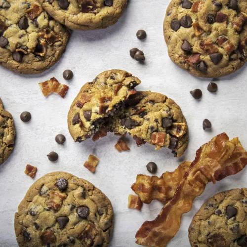 Bacon Stuffed Cookies