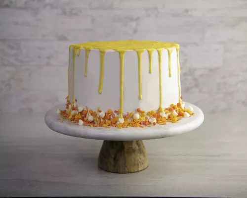 Drip Glaze for Layer Cake