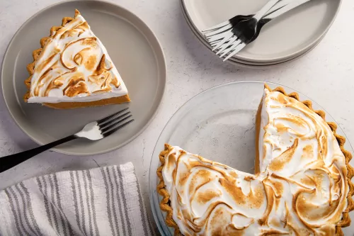 Pumpkin Maple Meringue Pie