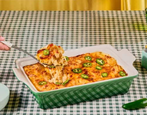Macarrones con Queso y Jalapeño