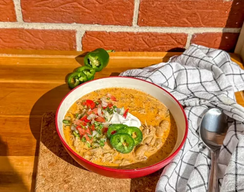 Chili de Pollo Blanco Picante