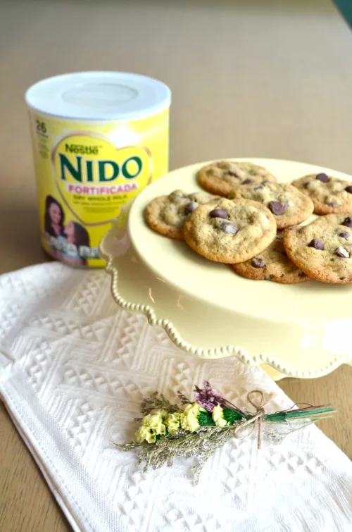 Galletas con chispas de chocolate NIDO x Nestlé Toll House