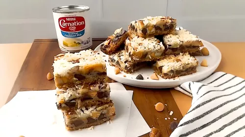 Barras Mágicas con Chispas de Chocolate