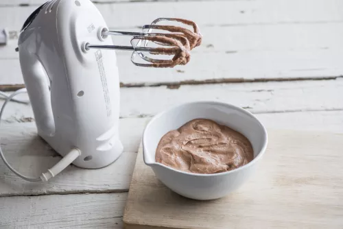 Coconut Whipped Chocolate Cream