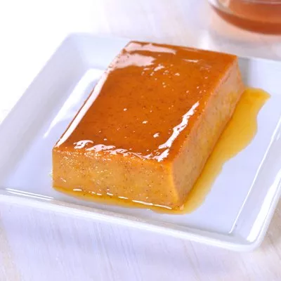 Pumpkin Caramel Flan