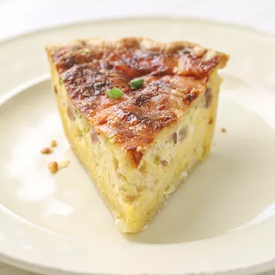 Ham & Swiss Quiche